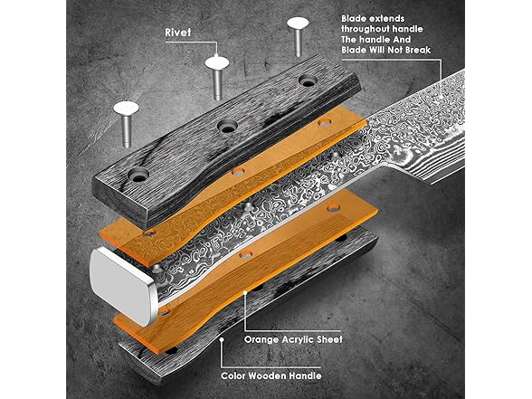 Kuwata Damascus Knife Set