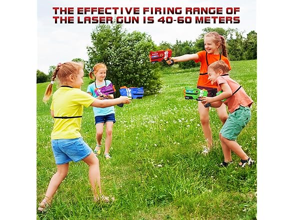 Laser Tag Guns Set of 4 Laser Tag Guns