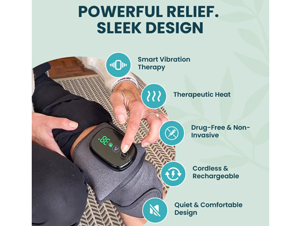 Heated Knee Massager w/ LED Display