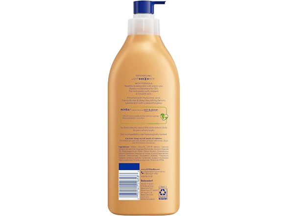 NIVEA Cocoa Butter Body Lotion 16.9oz