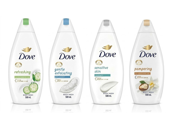 (4-Pack) Dove 500 ML Body Wash