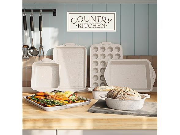 Nonstick Stackable Bakeware Set