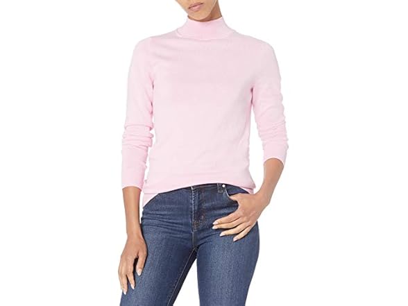 Amazon Essentials Women's Mockneck Sweater