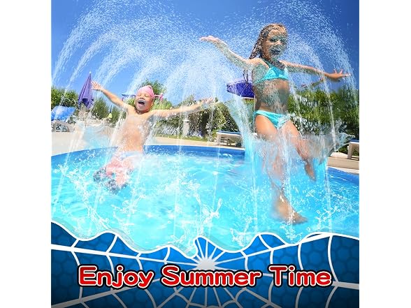 Betheaces 67in Non-Slip Splash Pad Kids