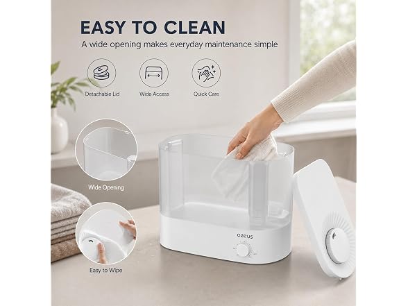 AZEUS 6L Top Fill Cool Mist Humidifier