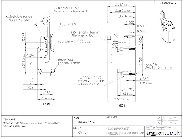 Omron WLCA12 General Purpose Switch