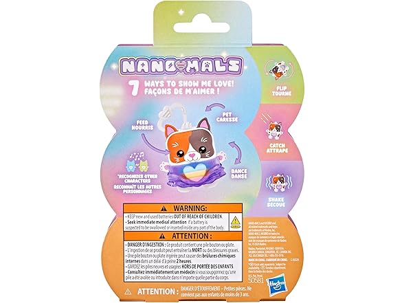 Nano-MALS Purrnelope The Calico Kitty, Electronic Pet Cat