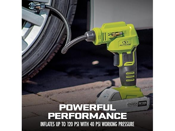 Sun Joe 24V-AJC-MAX 24V Cordless Air Compressor Kit