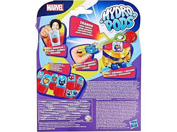 Marvel Hydro Pods Thanos Toys