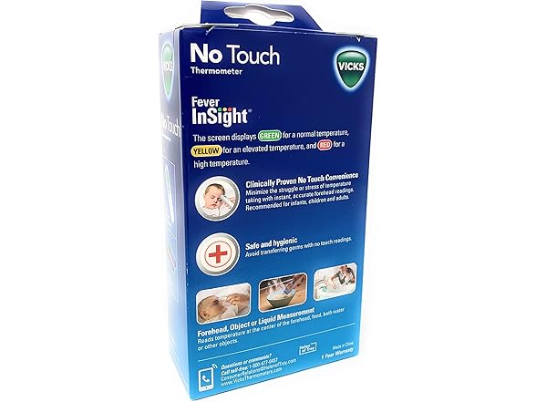 Vicks No Touch 3-in-1 Thermometer