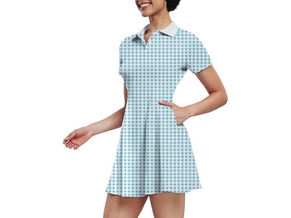 Ggov Women Tennis Dresses Golf Dress Short Shorts