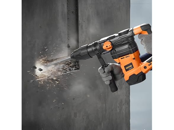 1-9/16 Inch SDS-Max Rotary Hammer Drill, 13Amp