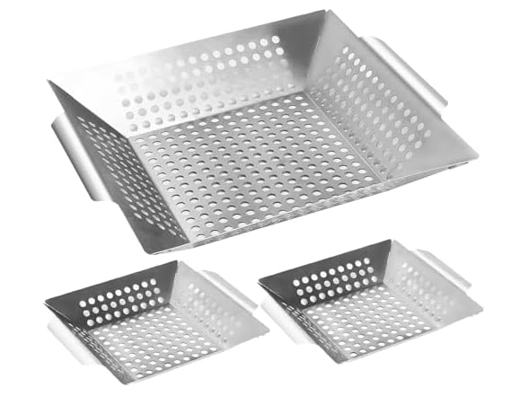 1 Pack Heavy Duty Stainless Steel Grill