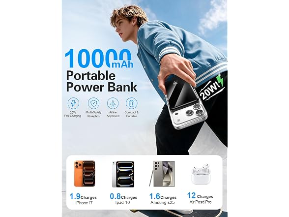 10000mAh Phone Charger 10000mAh - Gallery 2