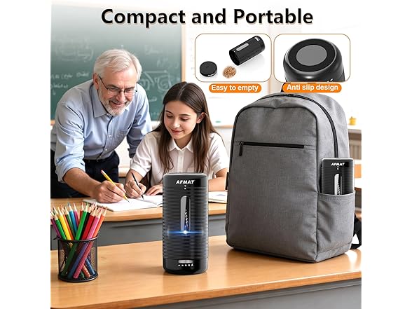 Black Automatic Pencil Sharpener - Gallery 8