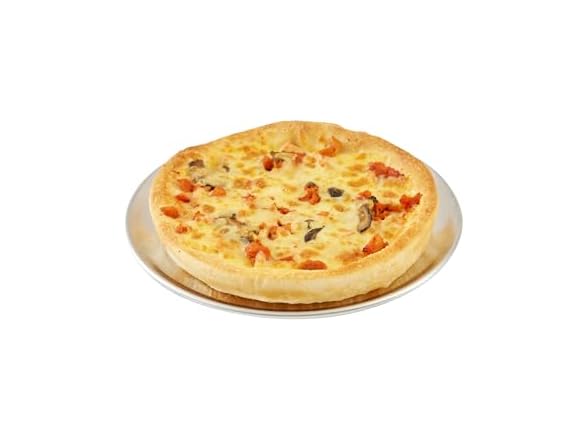 Restaurantware Aluminum Coupe Pizza Pan, 9 In, 12 Pack