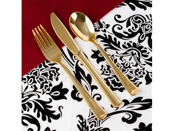 Plastic Cutlery Silverware (24 Count)
