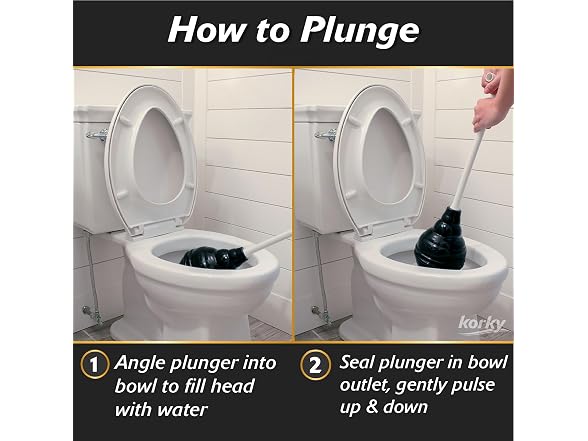 Korky BeehiveMAX Heavy Duty Toilet Plunger