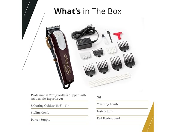 Wahl Professional 5 Star Magic Clip Cordless Clipper