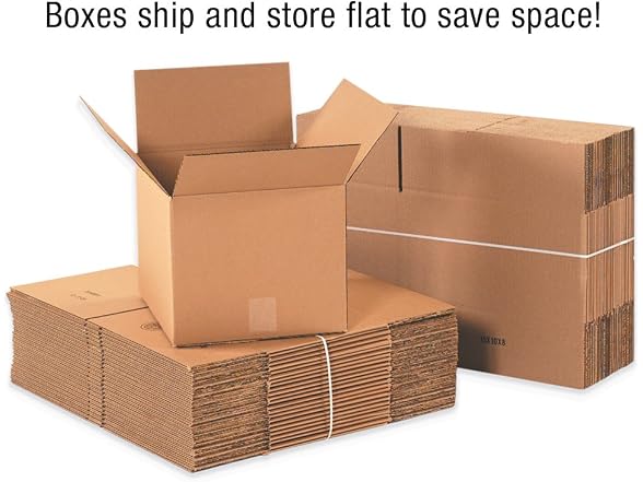 Tape Logic 14 x 8 x 4" Boxes