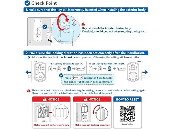 Solity Smart Digital Electronic Deadbolt