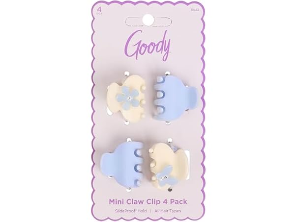 $2.99, Was $7.81, 61% Off! GOODY Goody SlideProof Mini Claw Clips, Stylis dealfomo