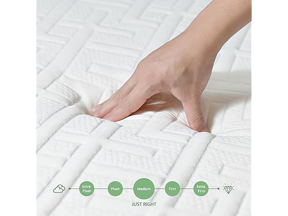 HOXURY Full Mattress, 10 Inch Memory Foam