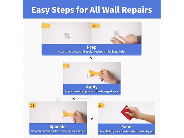 Drywall Repair Kit - 18 OZ