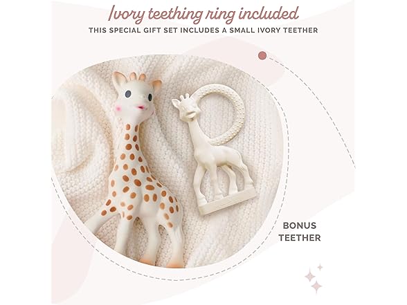 Sophie la girafe & Teether Set