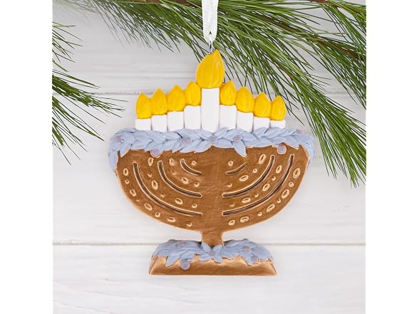 Hallmark Christmas Ornament, Menorah Orn - Gallery 3