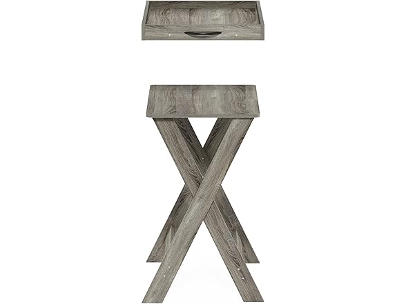 Furinno Furinno Classic Tray Table with Removable Tray