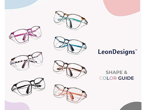 LeonDesigns Safety Glasses Anti-Fog