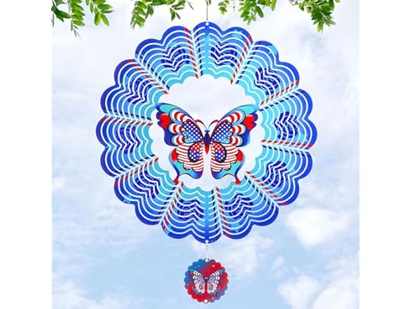INCROYDAY Butterfly Wind Spinners