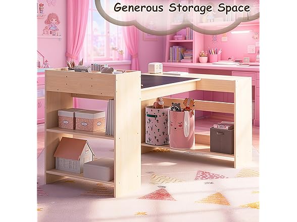 Kids Art Table and Chair Set