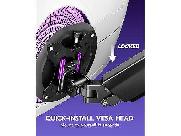 ARES WING Single Monitor Mount