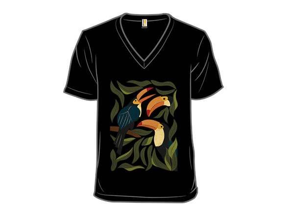 Toucans in the forest