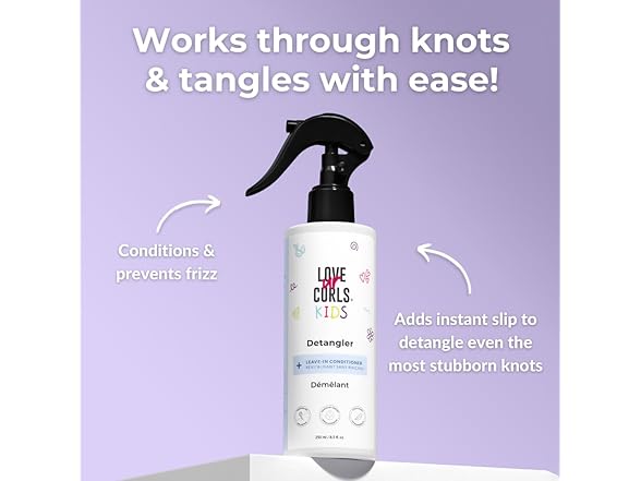 Love Ur Curls Kids Detangler Leave in Conditioner