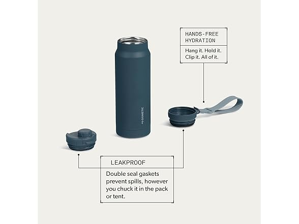 Dometic 34oz Insulated Chug Bottle - Ocean