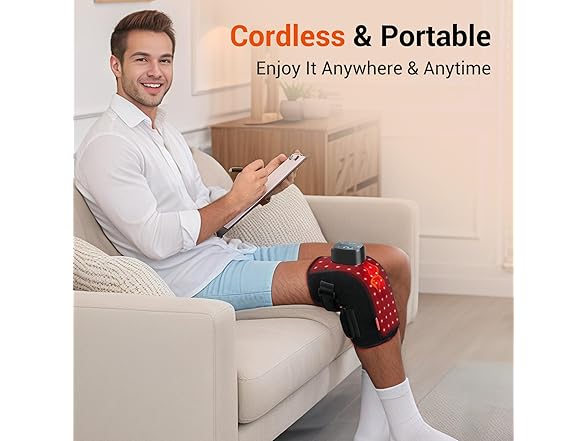 3D Red Light Therapy Knee Wrap