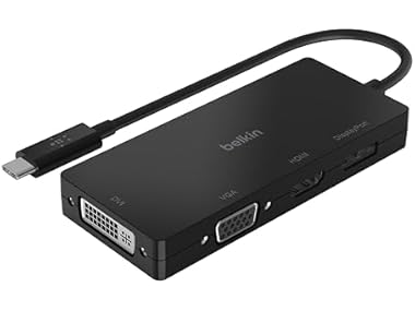 $17.99, Was $69.99, 74% Off! Belkin USB-C TO HDMI VGA Adapter dealfomo