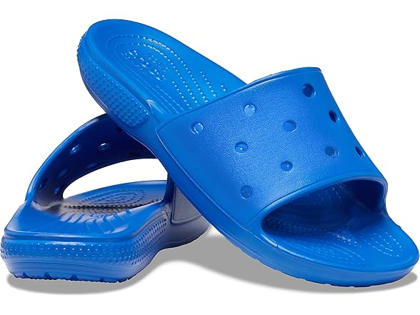 Crocs Classic Unisex Slide Blue Bolt