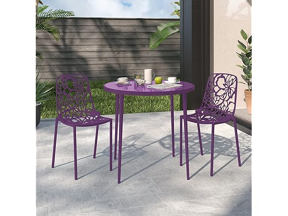 LeisureMod DC23 Devon Aluminum Chair -Choose Color