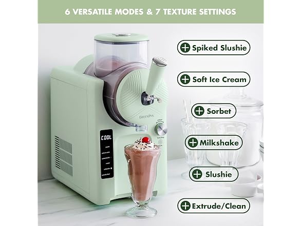 GreenPan Frost Ice Cream Maker & Slushie Machine