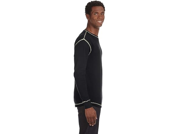 J. America Men (M) J America Men's Thermal T-Shirt
