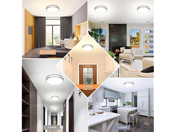 Brightever LED Ceiling Light Fixture, Your Choice