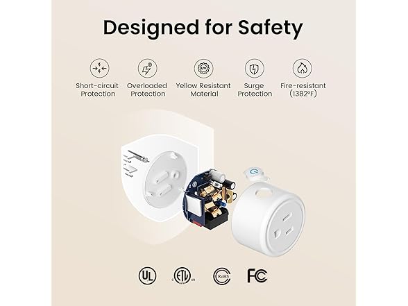GHome WiFi Smart Outlet Plug