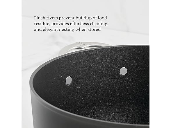 Hestan TITUM Fusion 8 Quart Nonstick Stock Pot with Lid
