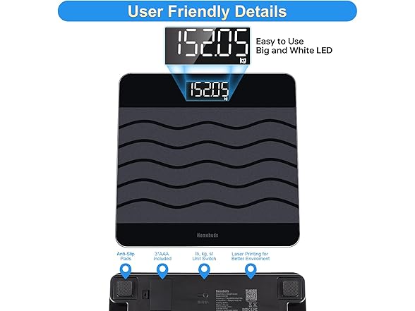Homebuds Scale for Body Weight