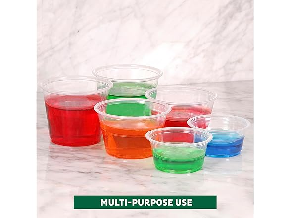 1oz Portion Cups with Lids 100pk