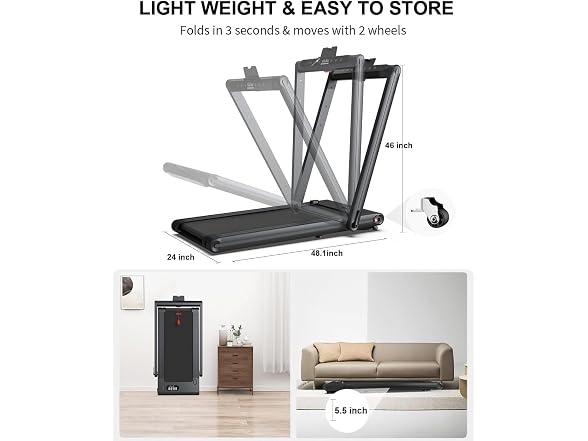 Upreign Walking Pad Treadmill